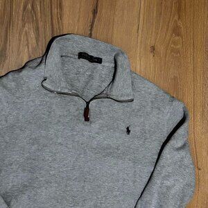 Grey Polo Ralph Lauren quarter zip